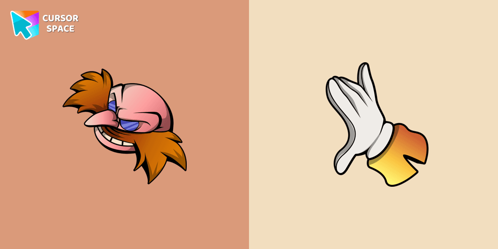 Doctor Eggman cursor cursor pack