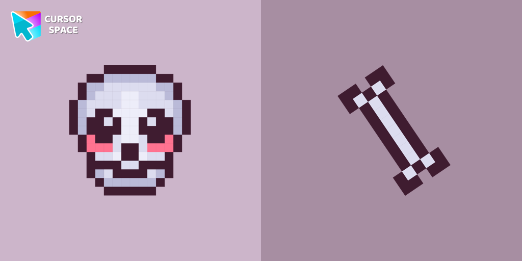Scull Pixel Cursor