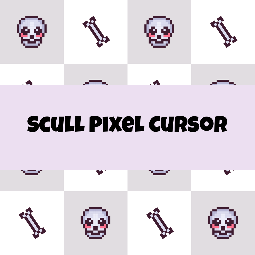 Scull Pixel Cursor